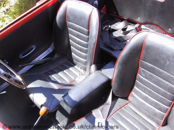 Sunbeam Alpine Rear seat belts
